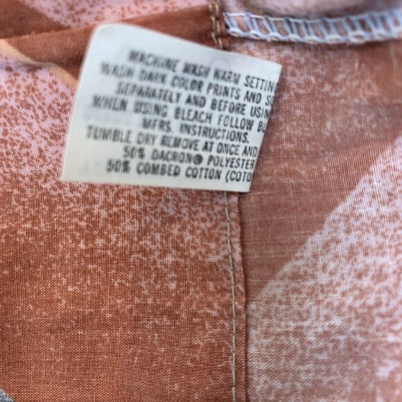 VTG 80s TWIN Flat Sheet Pillowcases Lady Pepperell Westpoint Southwestern Mesa - Picture 16 of 16